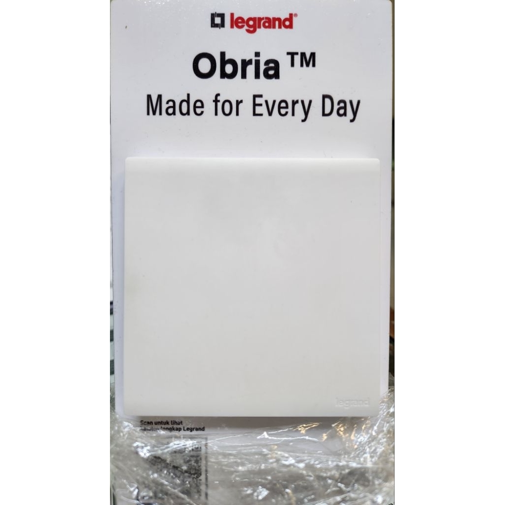 Legrand Obria Saklar Tunggal / Saklar Seri / Stop Kontak