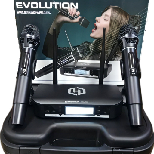 Mikrofon Wireless Hardwell Evolution Handle/Mic Wireless Hardwell Evolution/Microphone Hardwell
