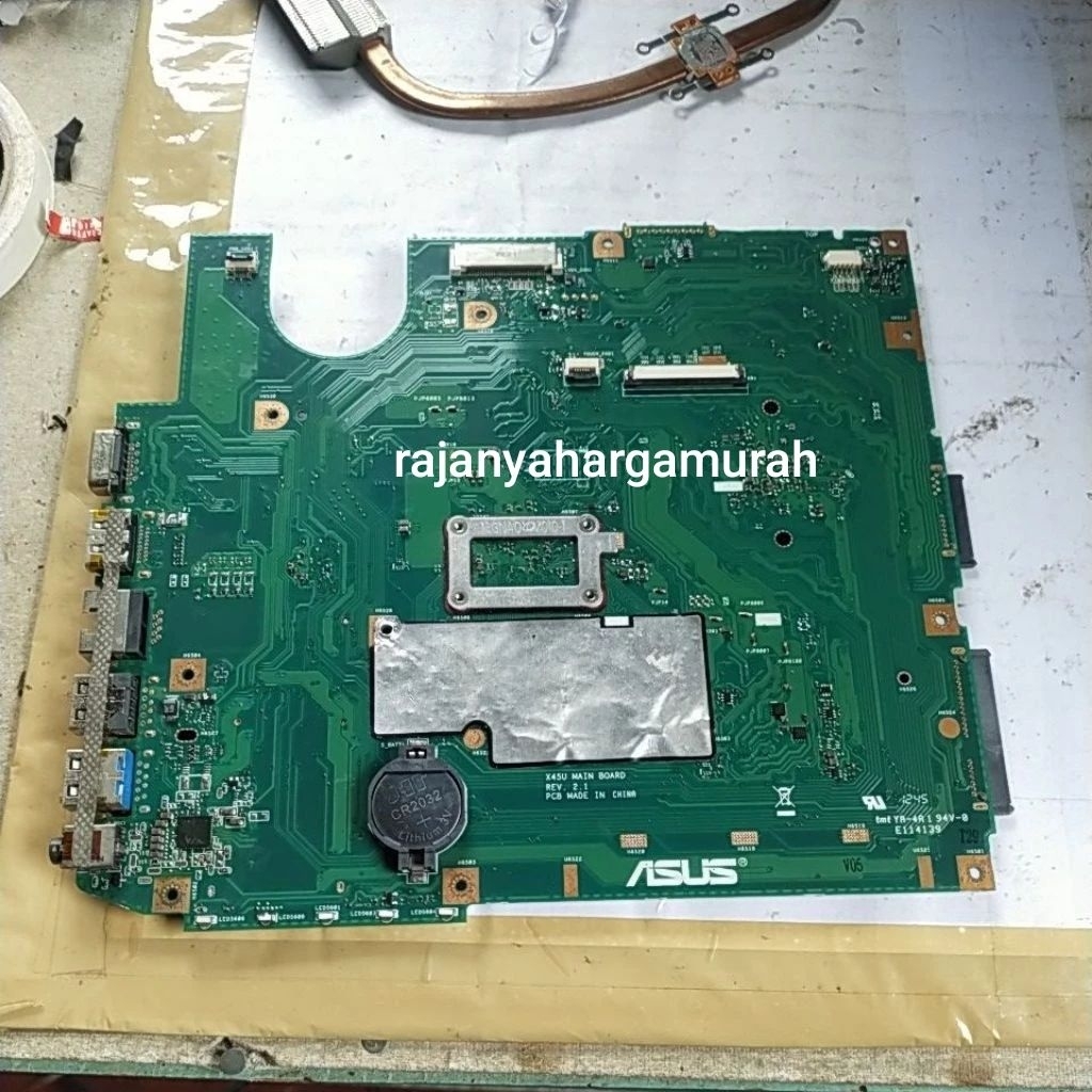 motherboard mohon mesin Asus X45u original