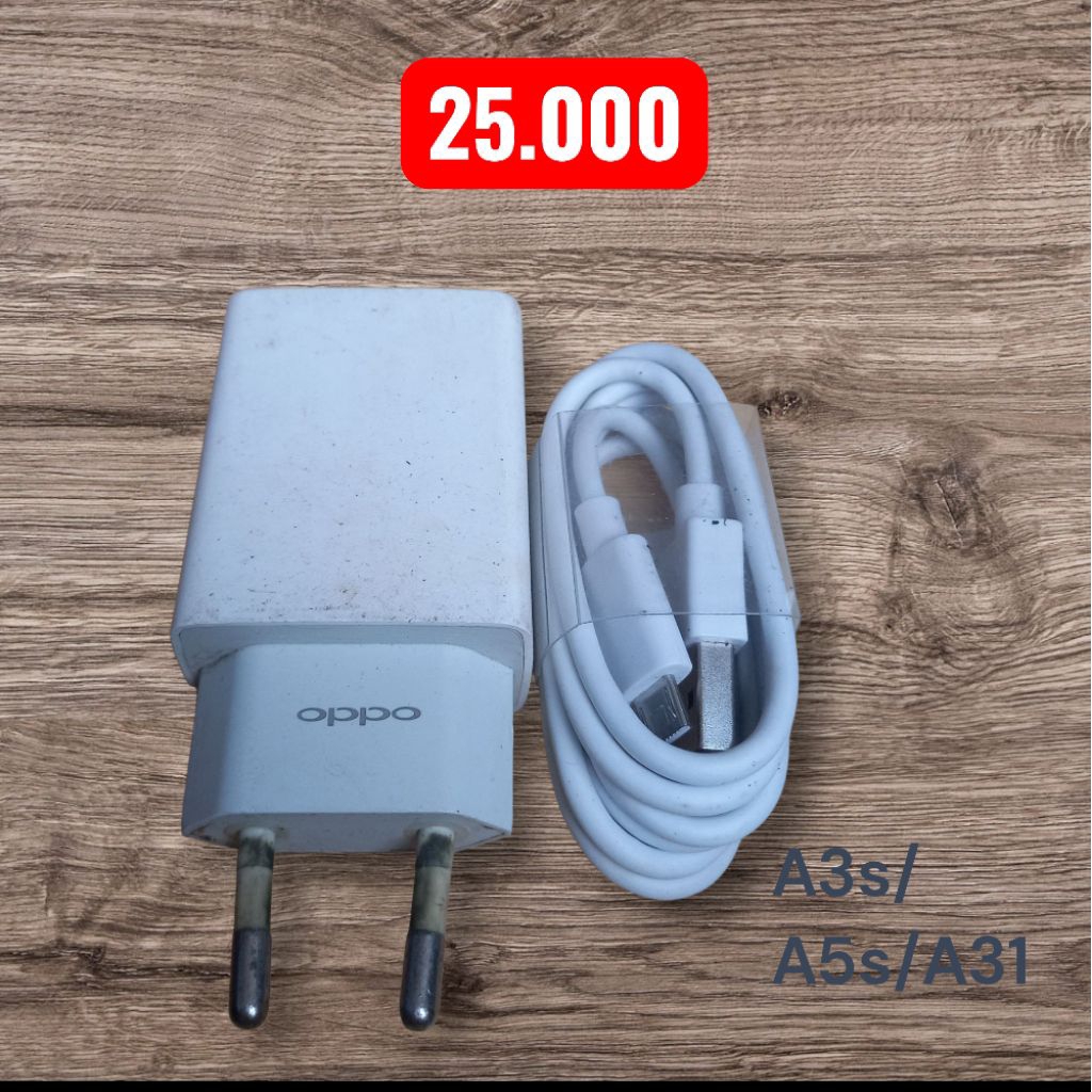 charger hp original 100% oppo 1amper ori cabutan