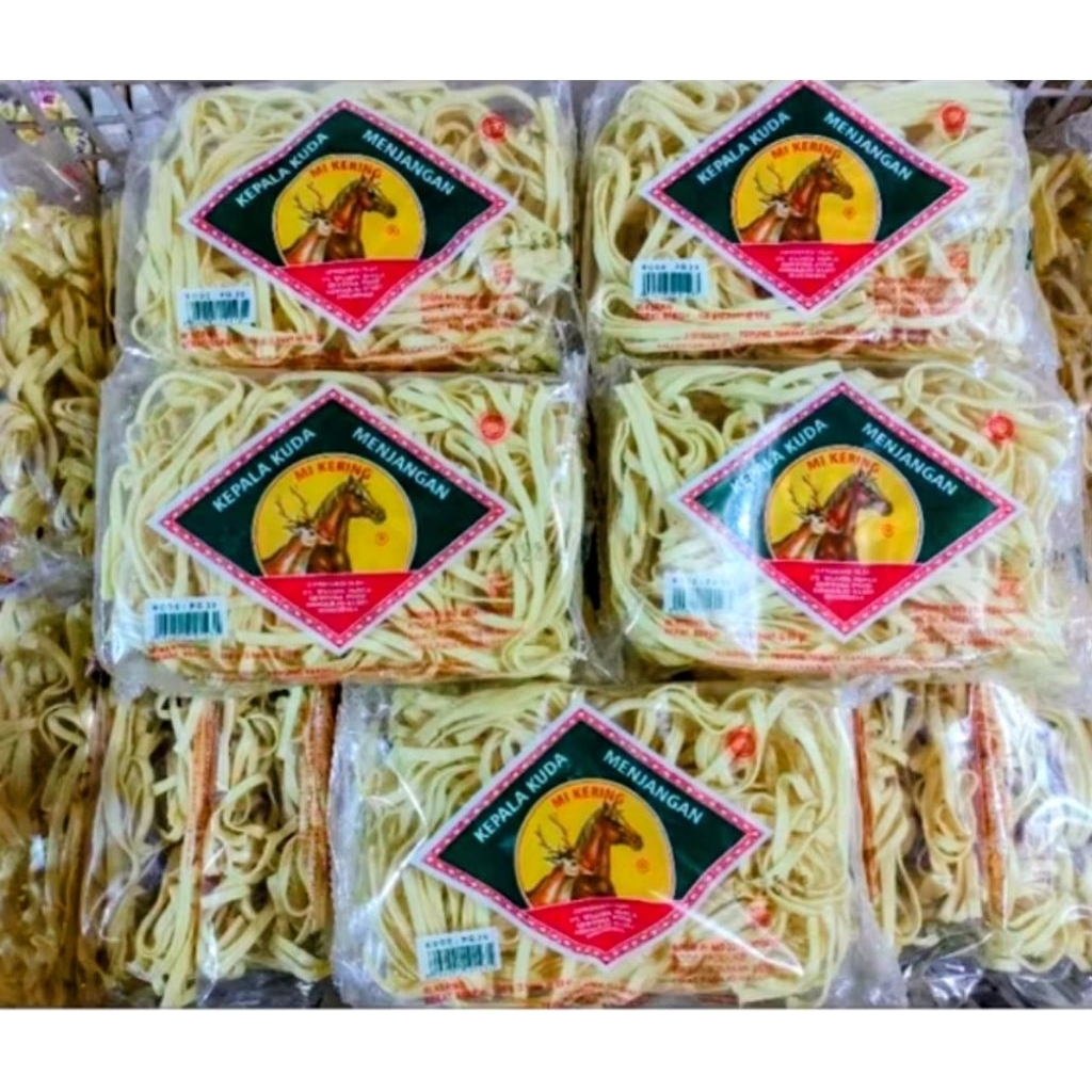 Mie Kepala kuda Menjangan | Mie telur | Mie Kering