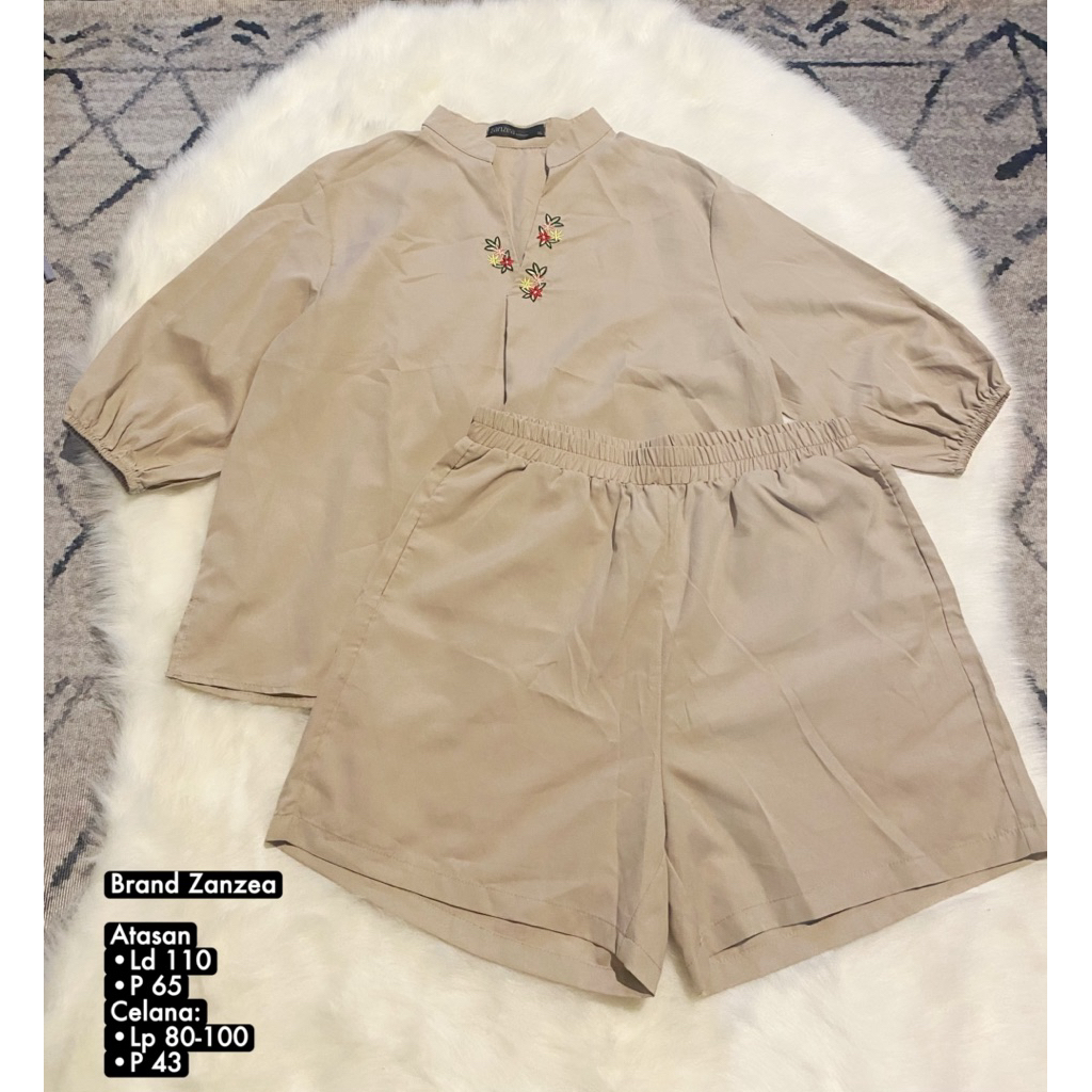 Zanzea One Set Blouse - Short Pants (XL)