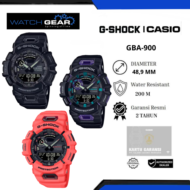 jam tangan pria casio G-shock GBA-900
