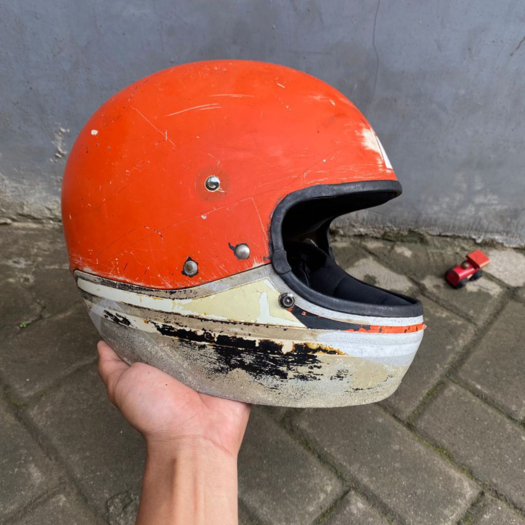 helm full face shoei s25 original vintage