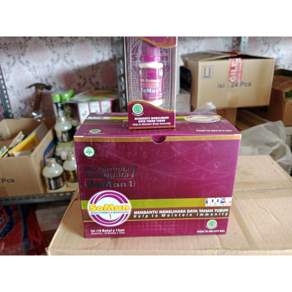 soman 1 sozo formula manggata 1 15ml 100% original