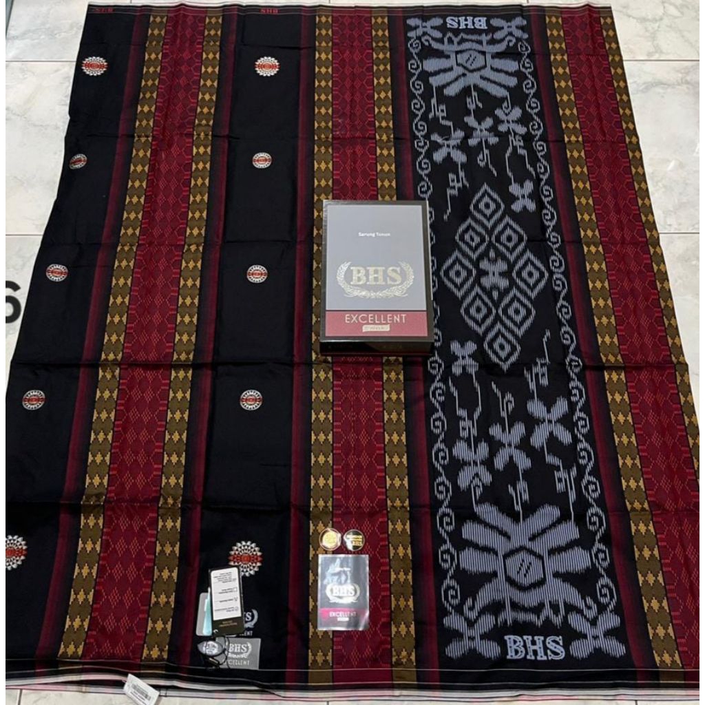 SARUNG BHS EXCELLENT SKT (SONGKET) MIX SILVER