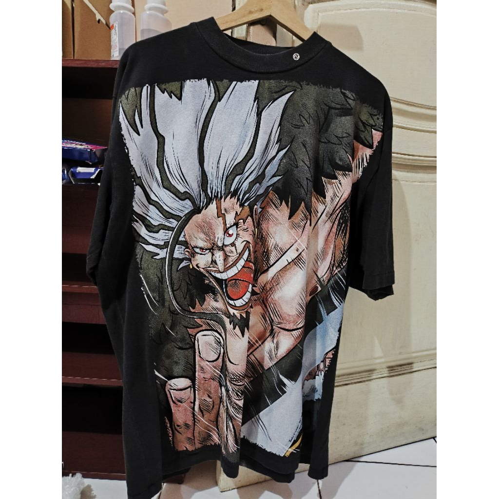 Kaos Bootleg BLACK Faded One piece Rocks D Xebec God Valley