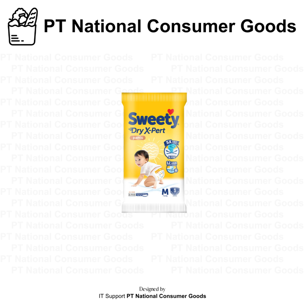 Sweety Bronze Pants Renceng/Sweety Silver Pants Renceng/Baby Happy Pants Renceng