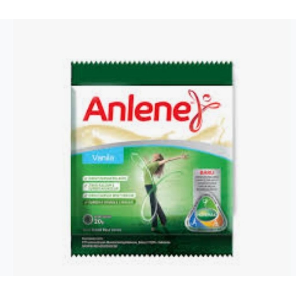 susu Anlene untuk nutrisi tulang - Anlene actifit vanila  1 renceng isi (10sachet)
