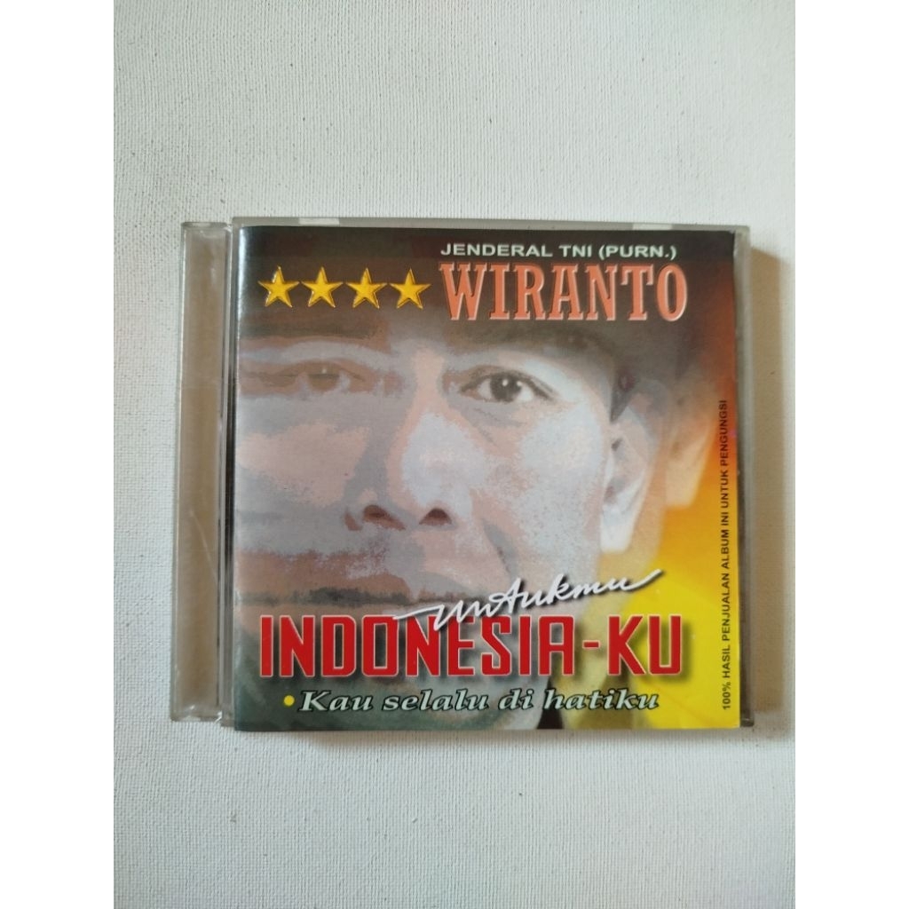 CD MUSIK WIRANTO UNTUKMU INDONESIAKU