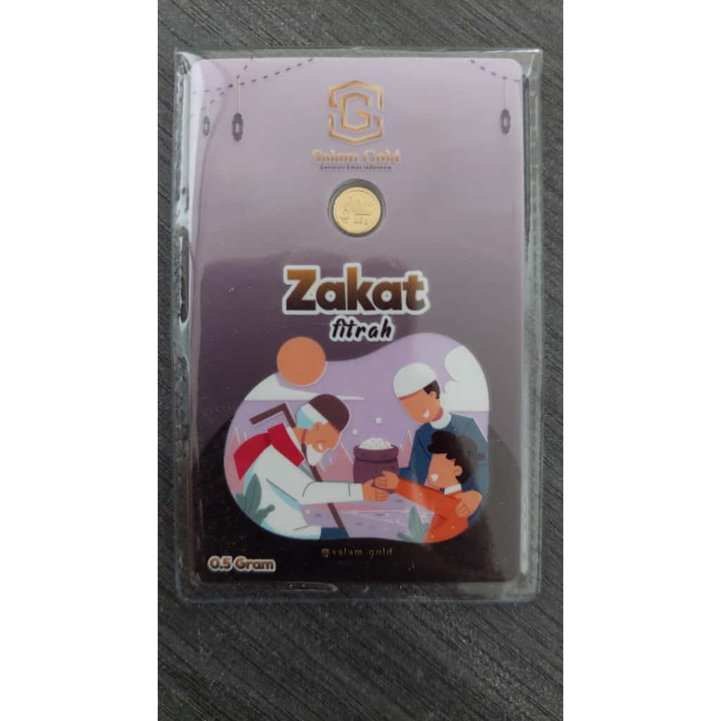 SALAM GOLD GIFT SERIES RAMADHAN 0.25-1gram/LOGAM MULIA EMAS BATANGAN