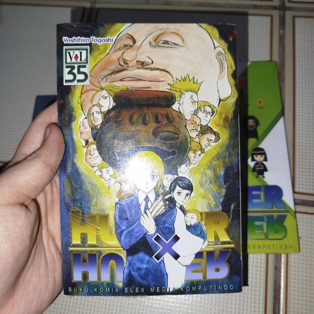 Komik Hunter x Hunter vol 35 36 set segel