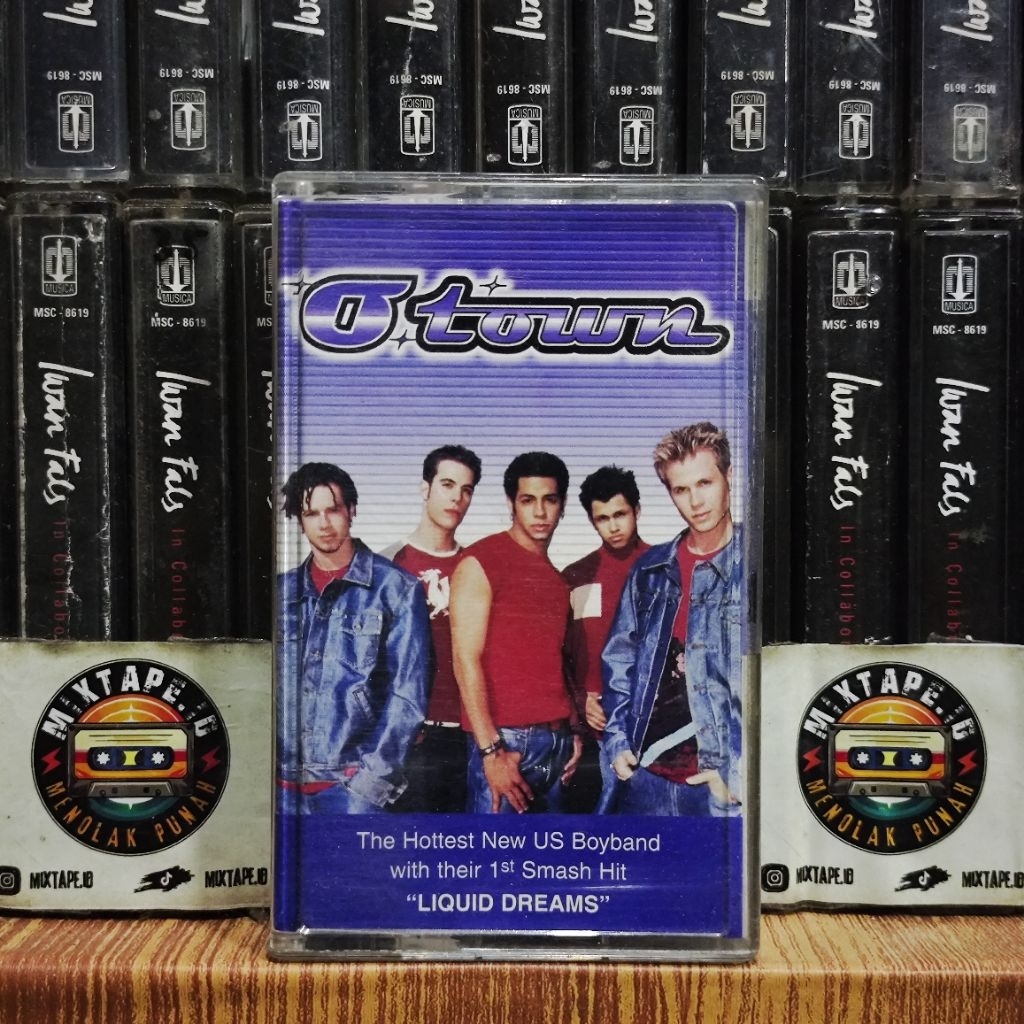 Kaset - O Town (Self Titled) - Kaset Pita - Radio Tape - Radio - Pemutar Kaset - Retro - Classic - C
