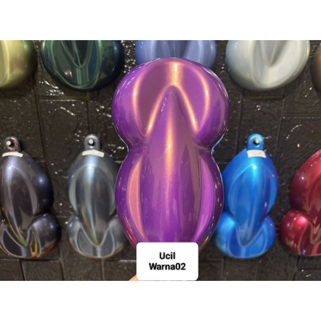 cat golden purple metalik gold bahan pu/cat golden purple lembayung gold