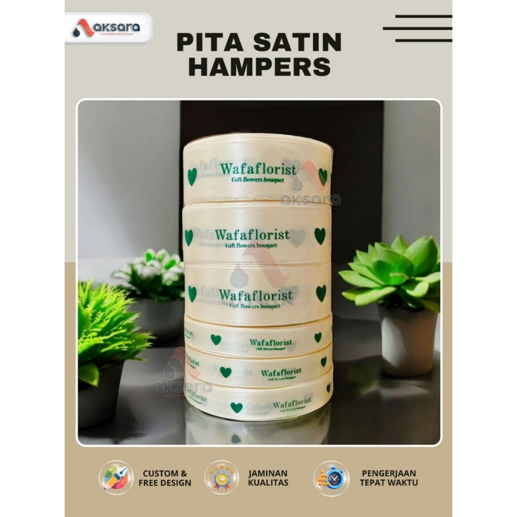PITA SATIN/Pita Hampers/Pita Packaging/Pita Hampers Custom/Tali Kado/Hampers Lebaran