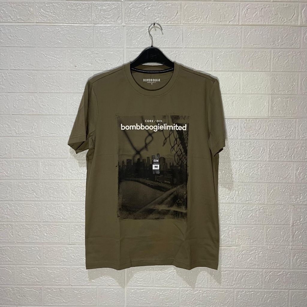 kaos bombboogie original kaos pria bombboogie