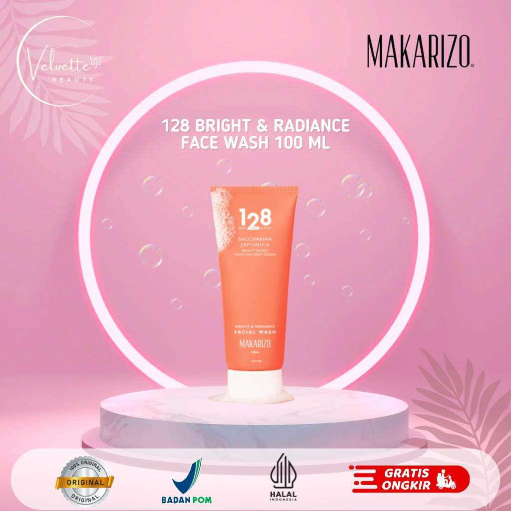 128 Bright Face Wash ORIGINAL 100% by MAKARIZO