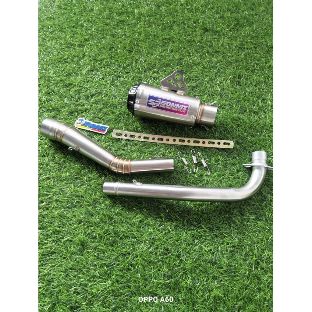knalpot kompetisi GTX RBT bore up harian 110-200cc ori SONNIX racing Jupiter Z1 Vega karisma Supra R