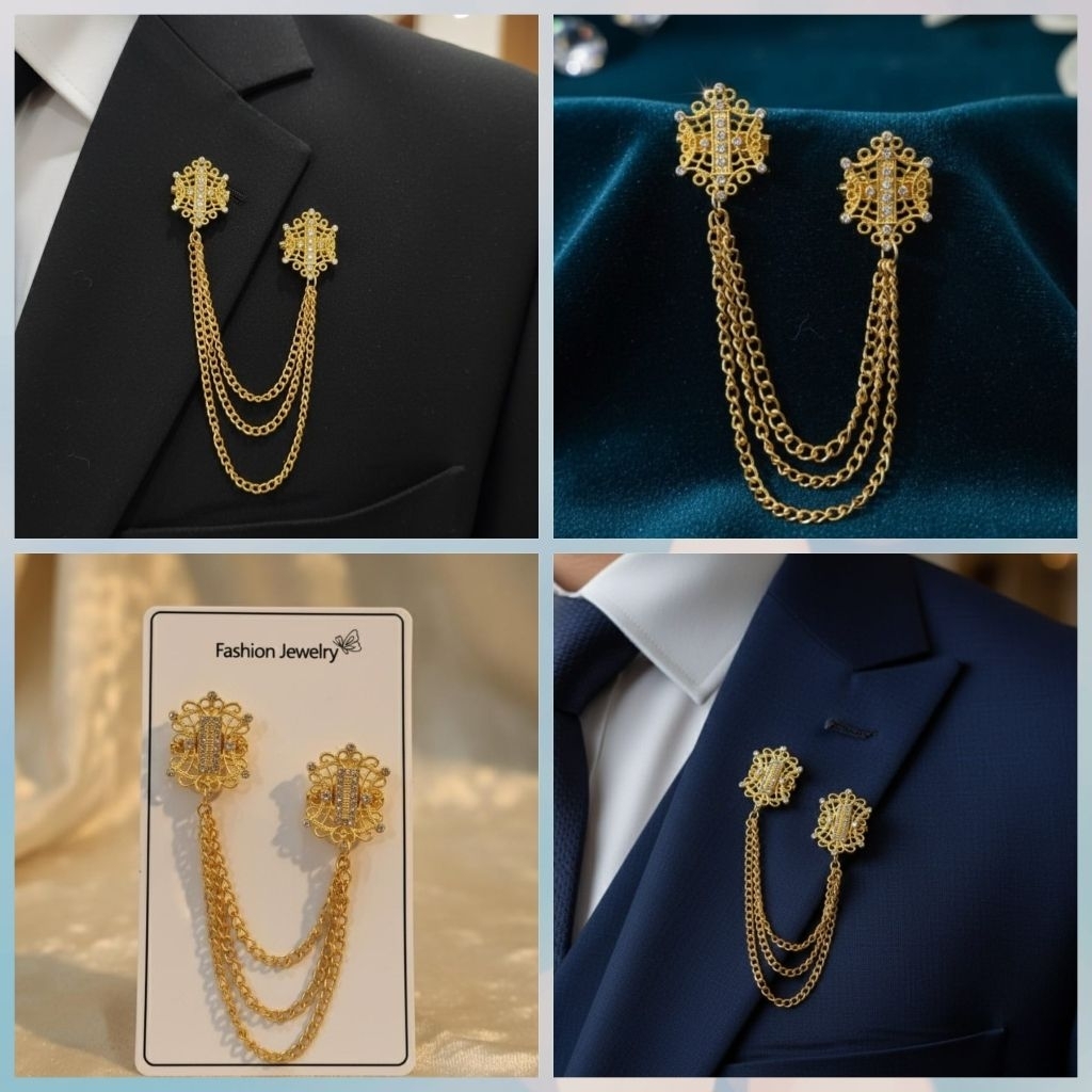 Bros rantai pintu aceh/bros Jas/blezer/wedding