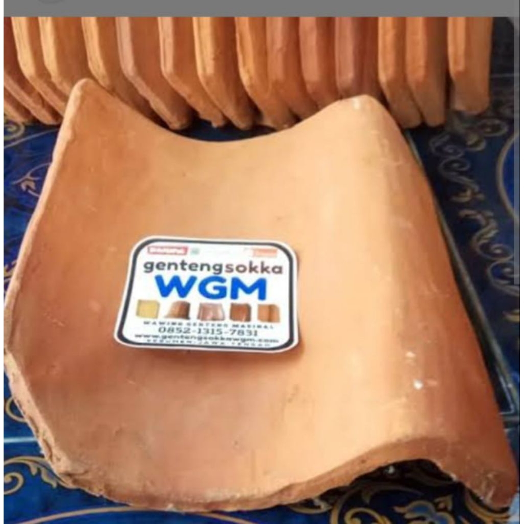 Genteng Flam Jawa Sokka Kebumen Tanah Liat