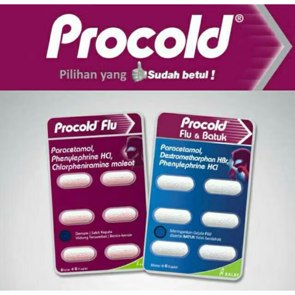 Procold – Procold Flu/ Procold Flu & Batuk Se box