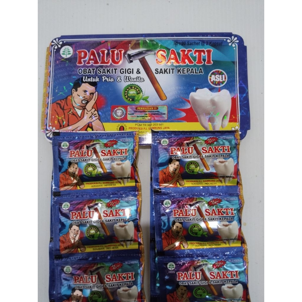 PALU SAKTI obat sakit gigi