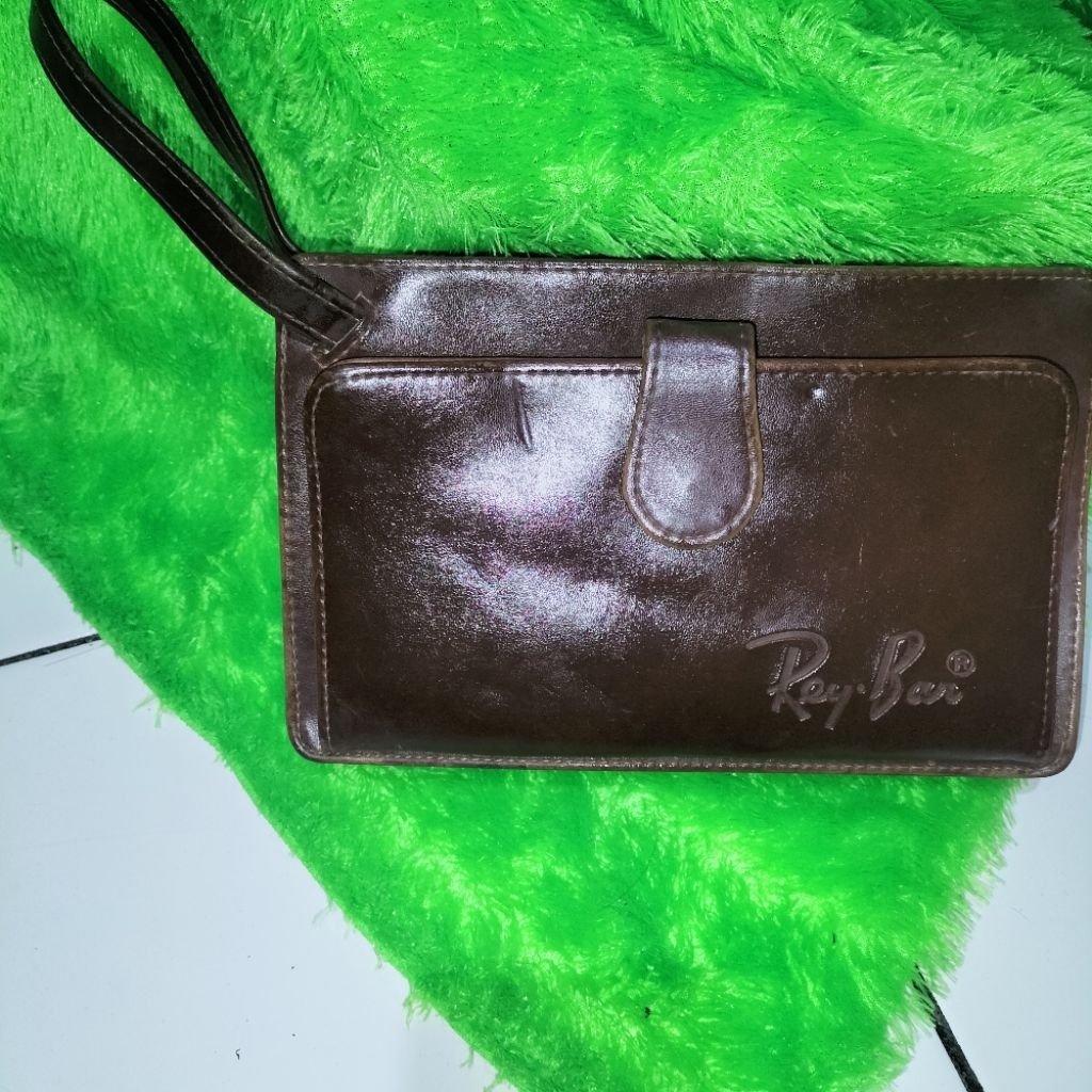 hand bag pria.bahan kulit asli mix sinte.bekas.baca deskripsi