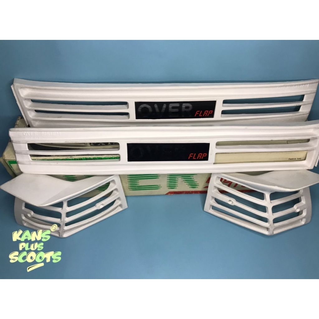 TRIM OVERFLAP VESPA PX, EXLUSIVE, P150XE, P150X, EXCEL, P200 ORIGINAL NOS