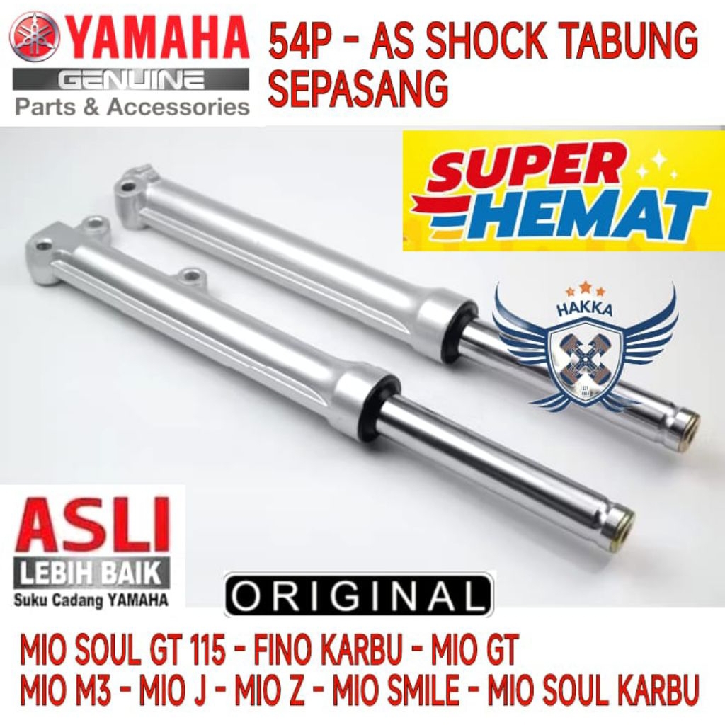54P AS SHOCK TABUNG ASLI YAMAHA MIO J,AS SHOCK TABUNG ASLI YAMAHA M3,AS SHOCK TABUNG ASLI YAMAHA MIO