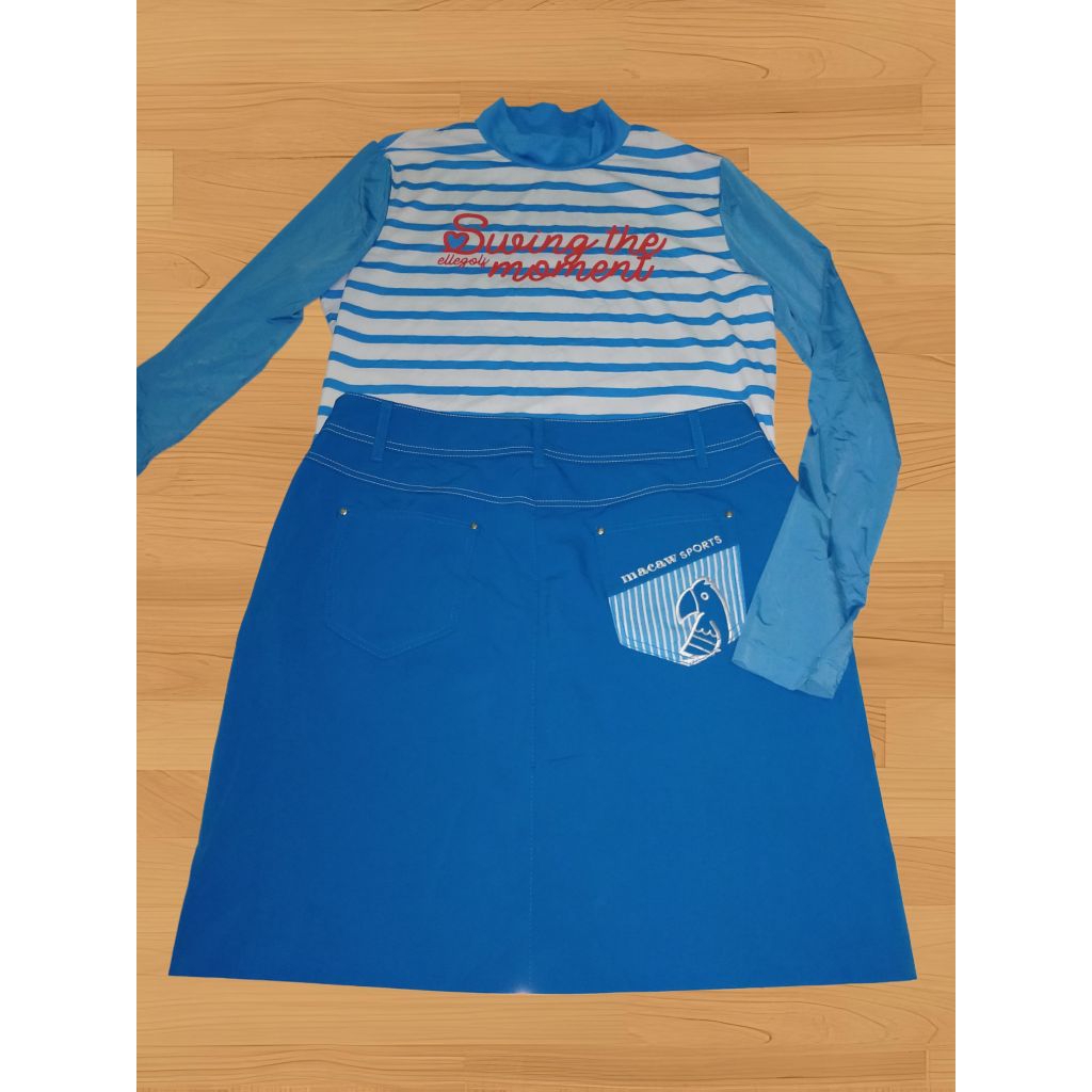 Baju golf set wanita Maacaaw X Elle golf