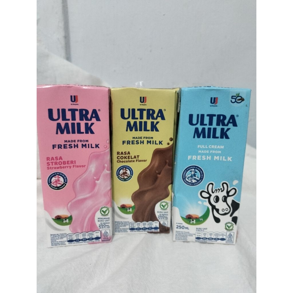 Susu Ultra milk - Susu UHT 250 Ml
