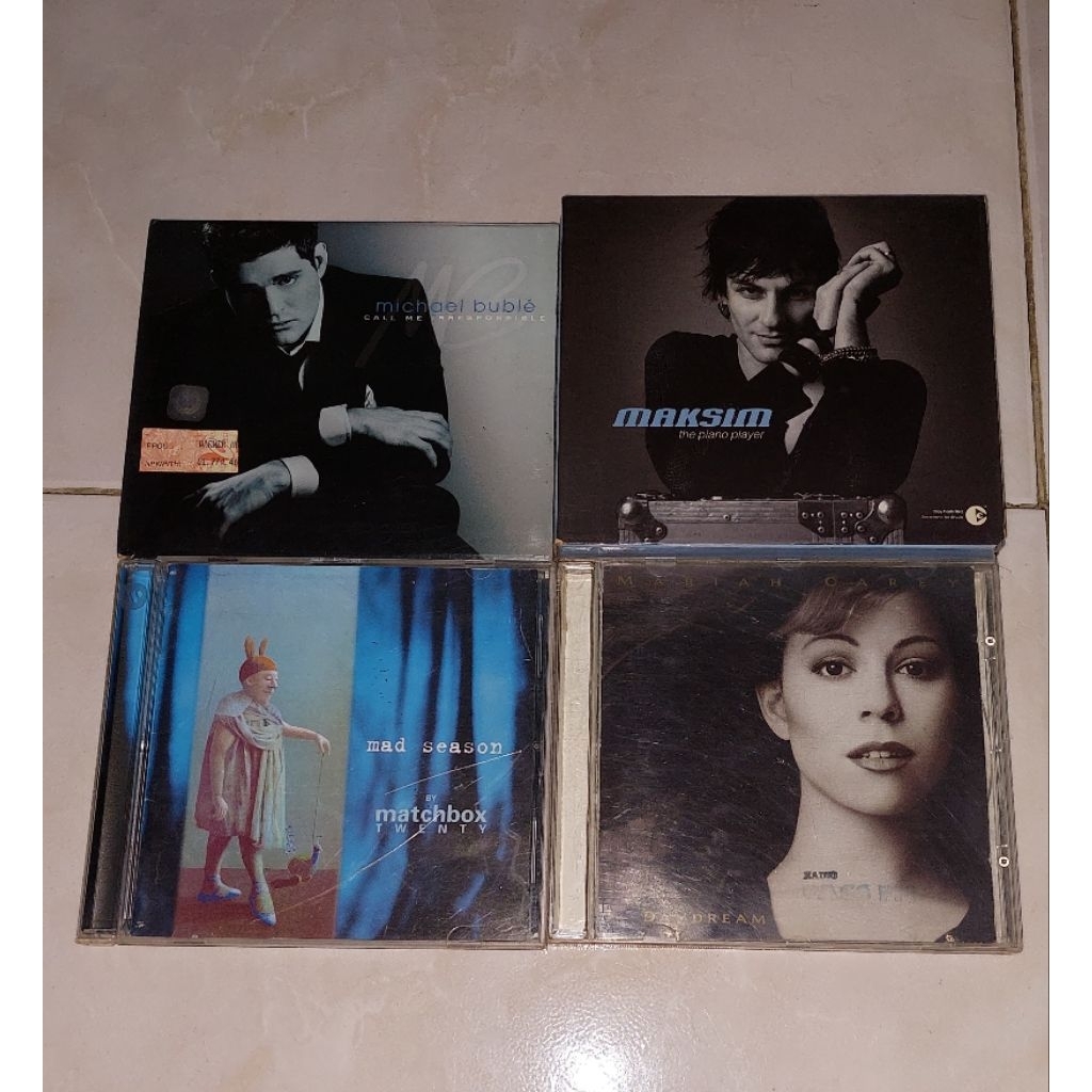 cd MICHAEL BUBLE-Call Me Irresponsible (1) / MAKSIM-The Piano Player (include VCD Special Limited Ed