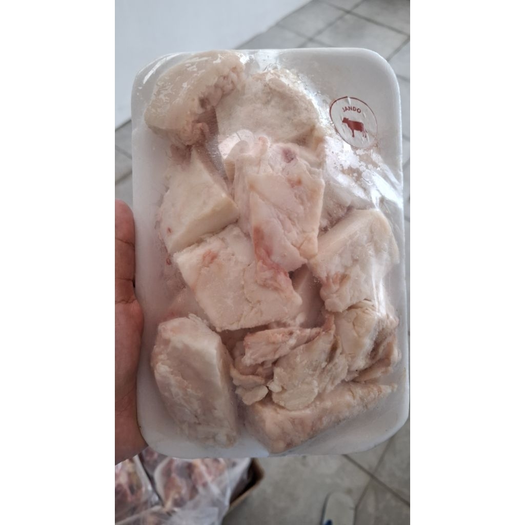 JANDO SAPI 500gr | Frozen food daging sapi lokal import murah beku tetelan tulang rangu lamusir kaki