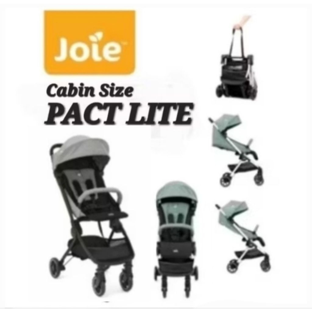 Stroller Joie Pact Lite Cabin Size + Cover Tas