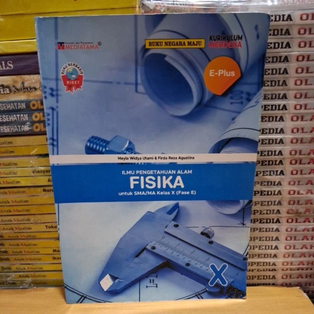 Buku Original ILMU PENGETAHUAN ALAM FISIKA SMA MA Kelas 10 K Merdeka Mediatama
