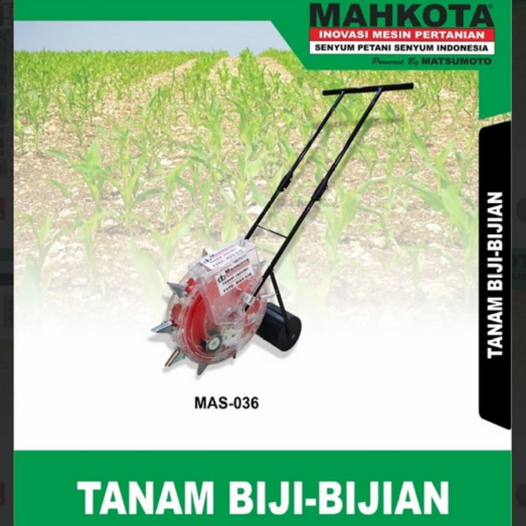 ALAT TANAM PADI JAGUNG DAN BIJI BIJIAN MAHKOTA MAS-036