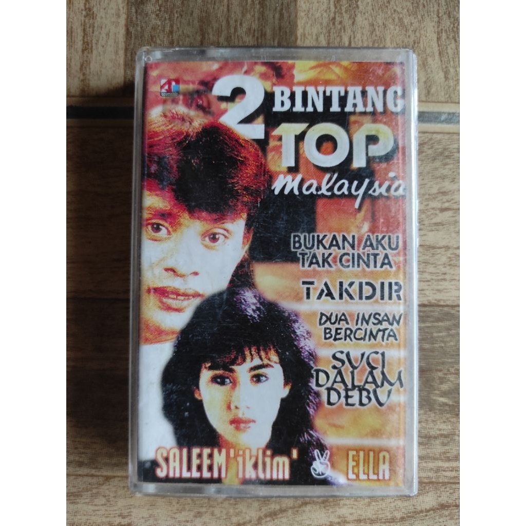 kaset pita 2 bintang top "SALEEM & ELLA"
