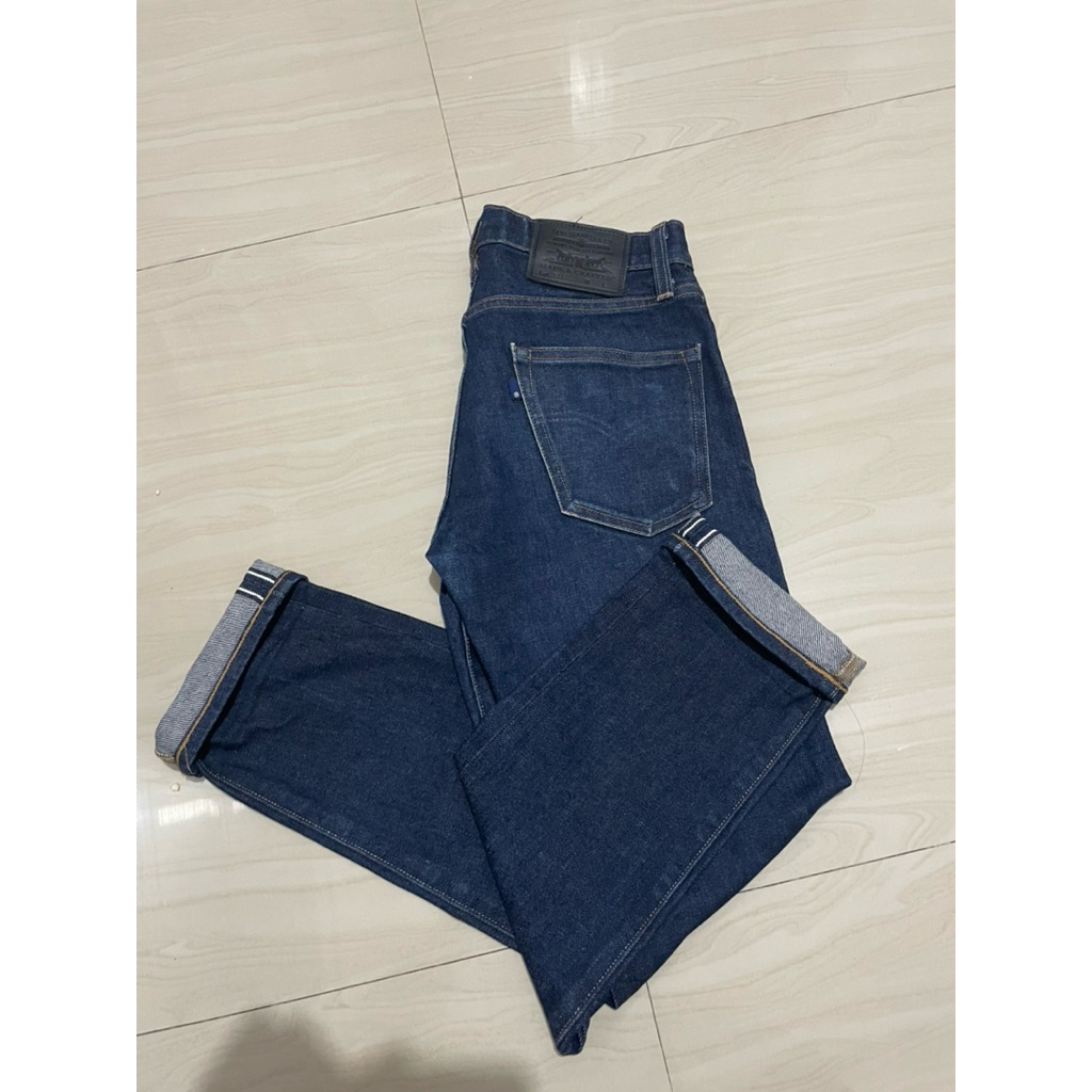 celana levis 511 japan slim selvedge denim