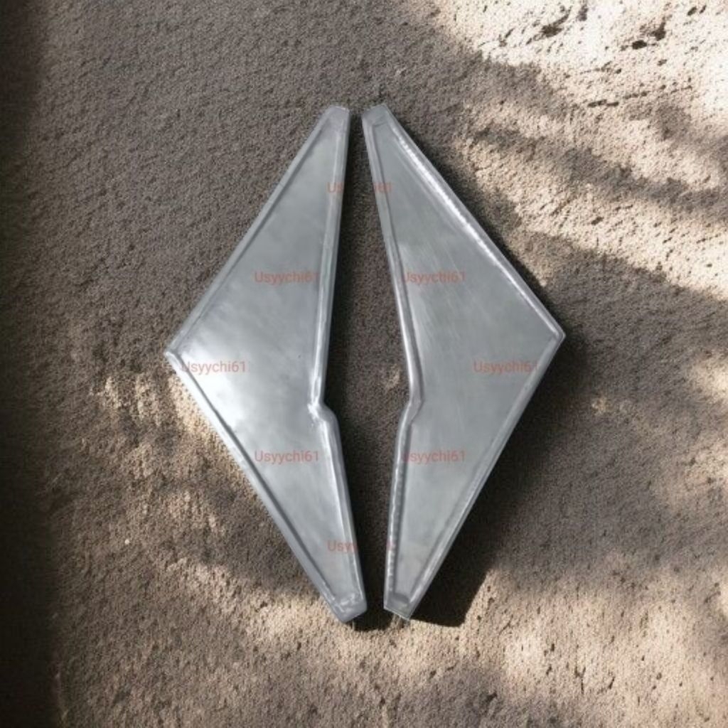 Cover Tutup Bok Accu Aki Samping Bahan motor Vixion Custom