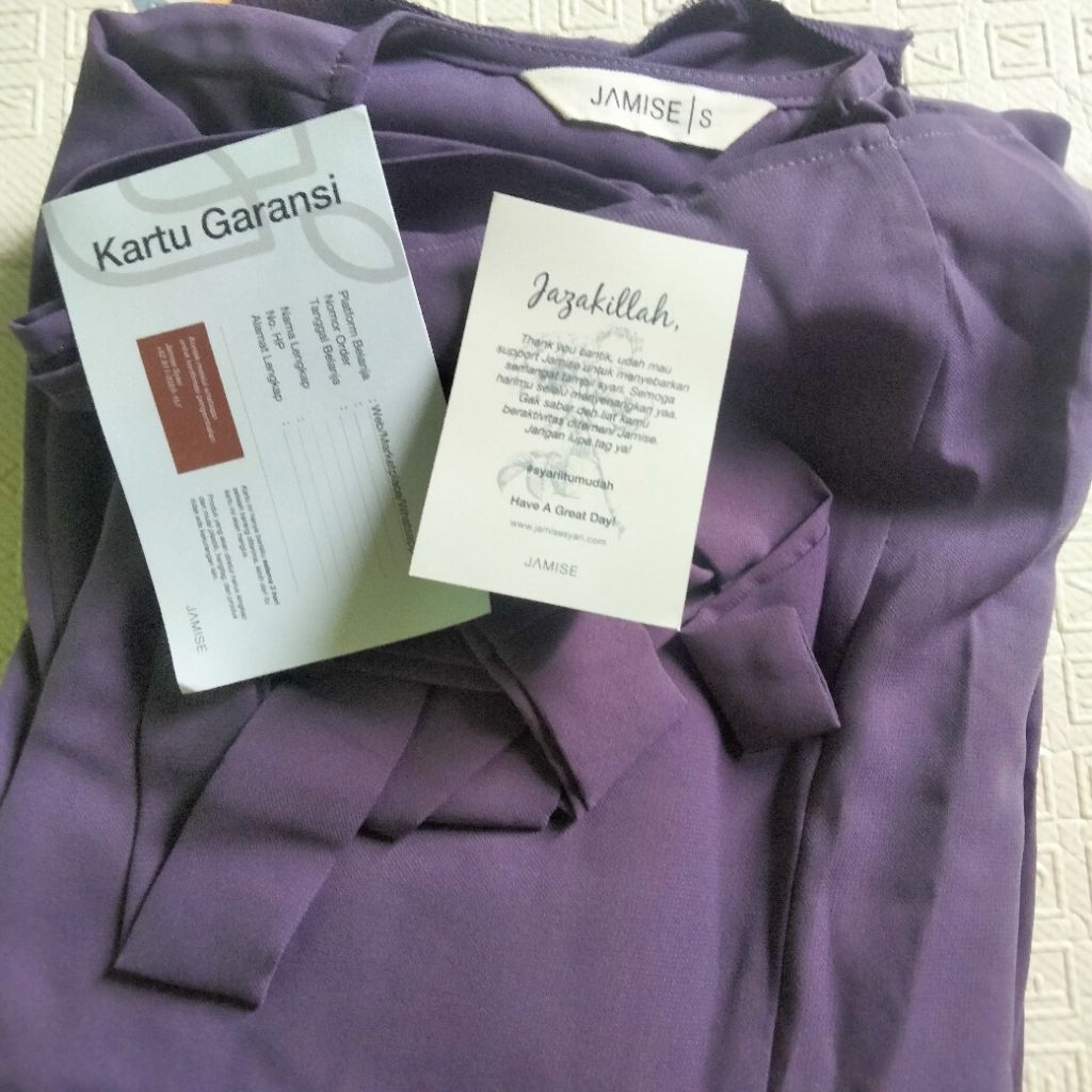 gamis jamise new