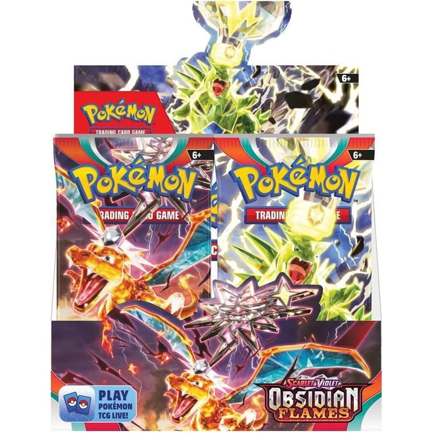 Pokemon TCG Scarlet Violet Obsidian Flames Box