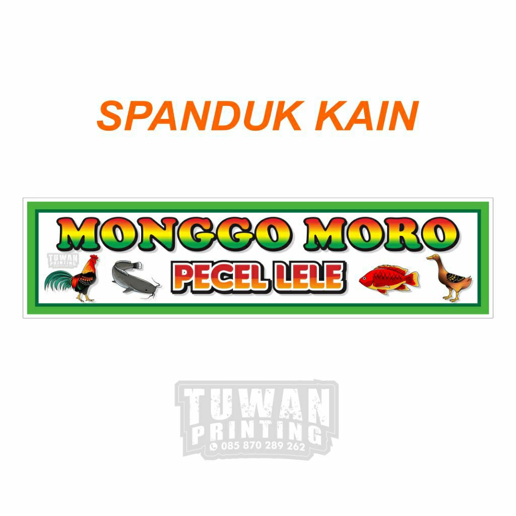 Spanduk Bahan Kain