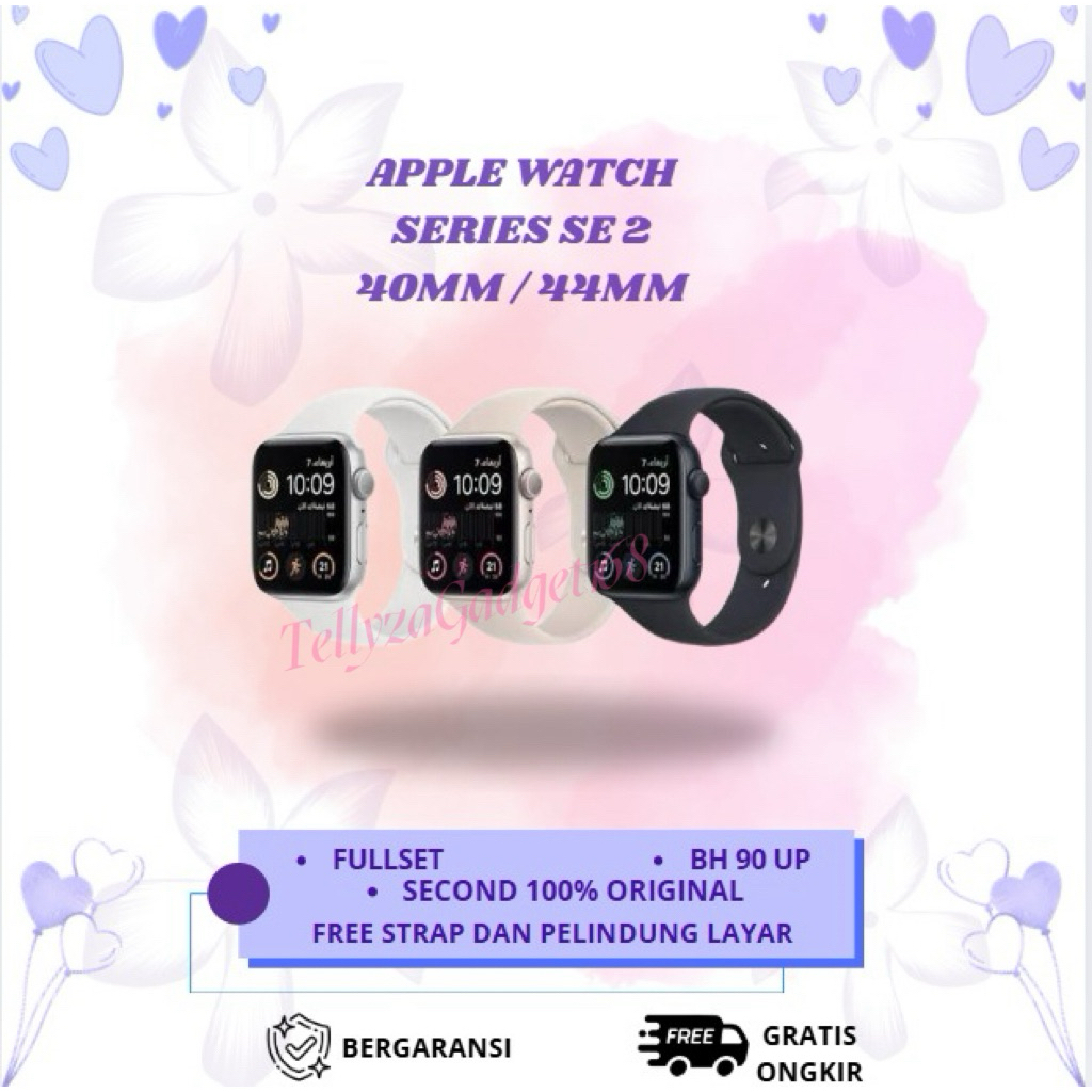 Apple Watch Series SE 2 40MM/44MM Second 100% Original