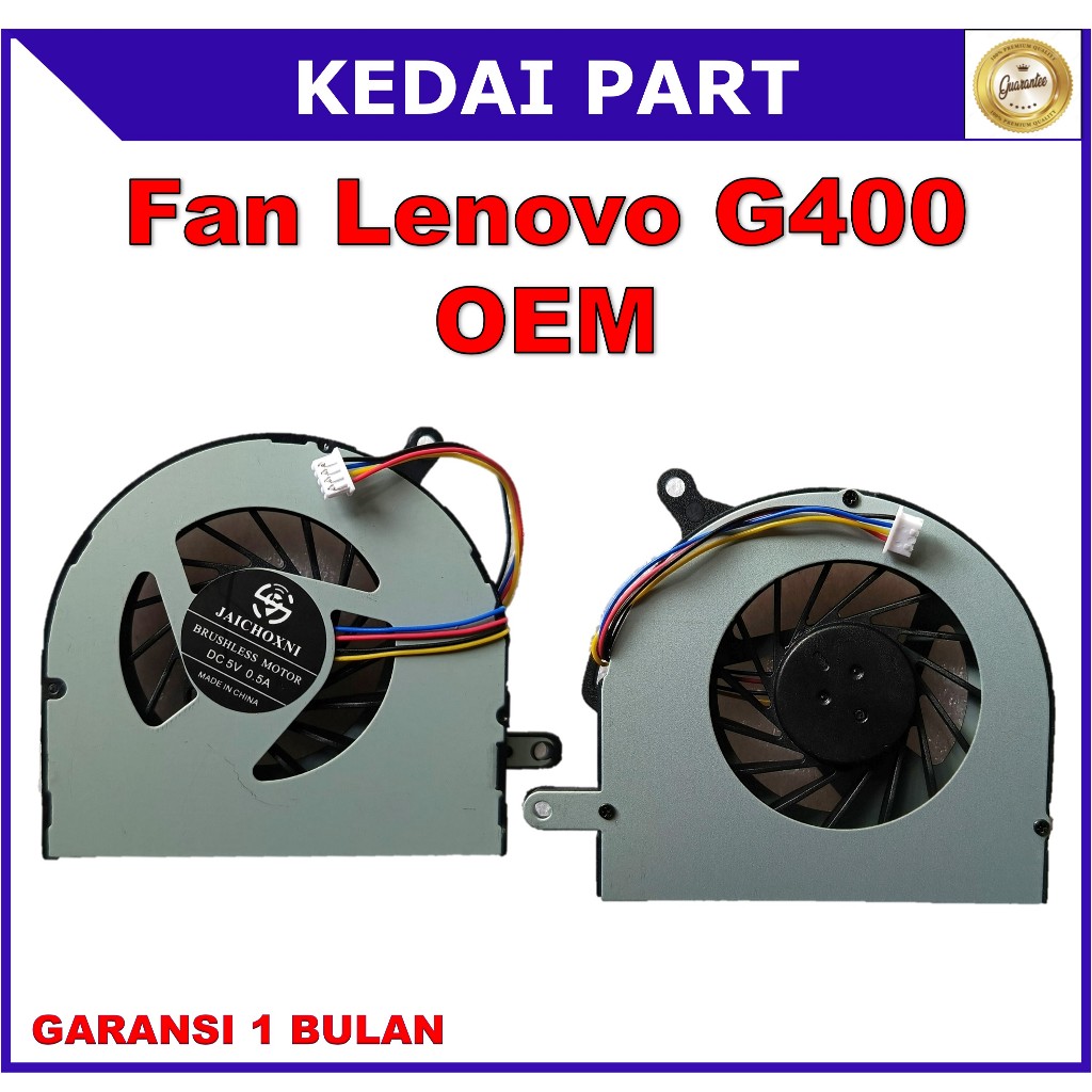 KIPAS COOLING FAN LENOVO G400 G405 G490 G500 G505 G510 SO72 KSB0605HC-CL