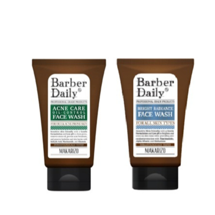 MAKARIZO BARBER DAILY Face Wash | Barber Daily Acne Care Face Wash | Barber Daily Bright Radiant 100