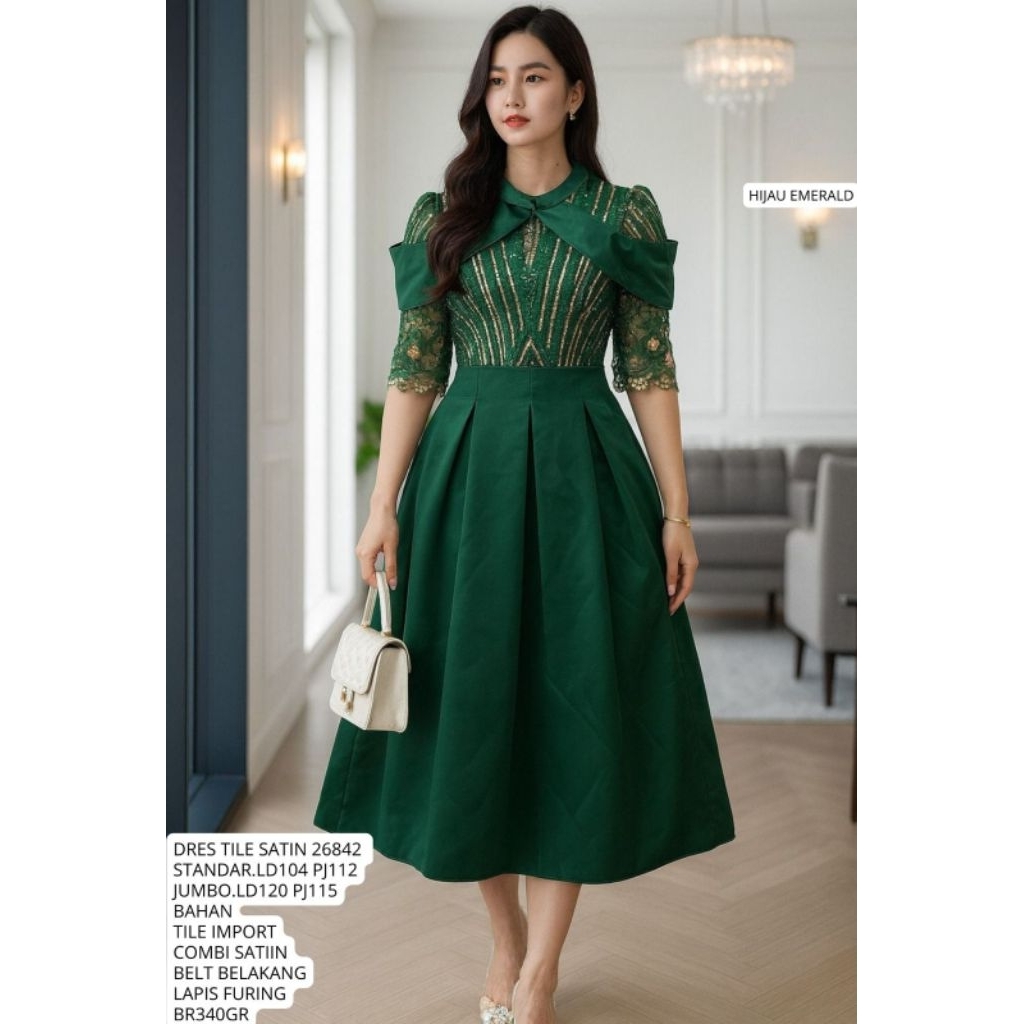[standart-jumbo] DRES TILE SATIN 26842