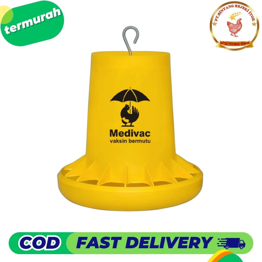 SUPER FEEDER BROILER 6-7 kg//TEMPAT PAKAN AYAM//SUPER FEEDER ORI