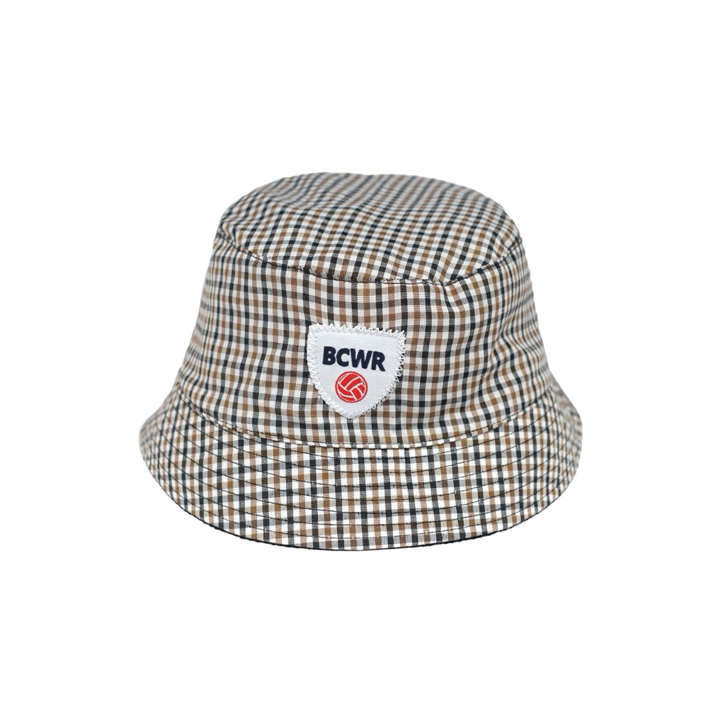Bucket Hat Black Burberry Tartan