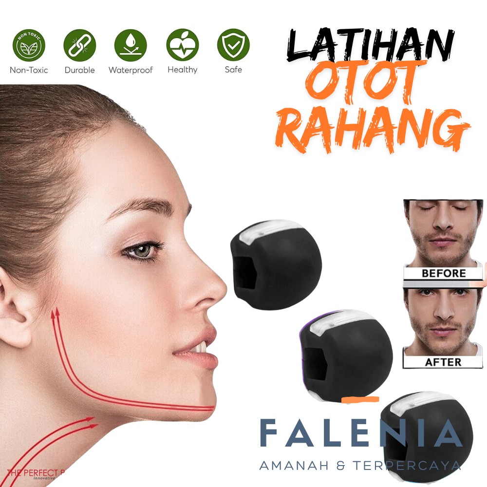 Penirus Pipi Dan Rahang | Alat Mewing Rahang | Jawline Exercise Wajah Simetris Falenia