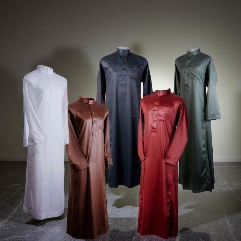 AL Haramain Jubah / Gamis Pria Anak / Remaja & Dewasa Viet Polos / Jubah AL Haramain